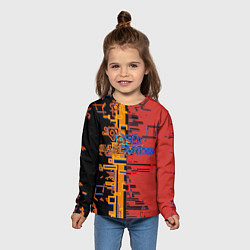 Лонгслив детский Киберпанк - Cyber Bastards, цвет: 3D-принт — фото 2