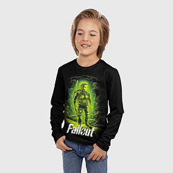 Лонгслив детский Fallout game poster style, цвет: 3D-принт — фото 2