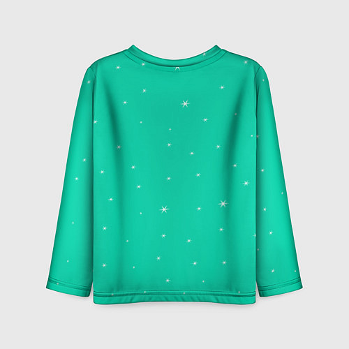 Детский лонгслив Лама - альпака на чиле / 3D-принт – фото 2