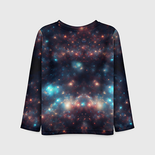Детский лонгслив Космический простор / 3D-принт – фото 2