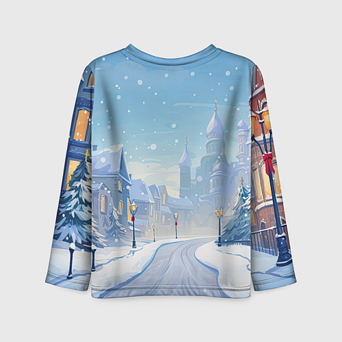 Детский лонгслив Малыш дракончик / 3D-принт – фото 2