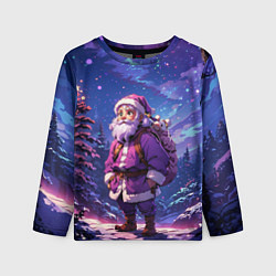 Детский лонгслив Cartoon Santa