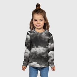 Лонгслив детский Абстракция сюрреализм, цвет: 3D-принт — фото 2