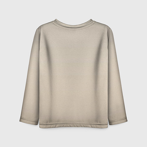 Детский лонгслив Новогодняя ель акварелью на холсте / 3D-принт – фото 2