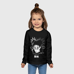 Лонгслив детский Чосо и сердечко, цвет: 3D-принт — фото 2