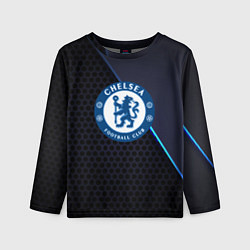 Детский лонгслив Chelsea carbon sport