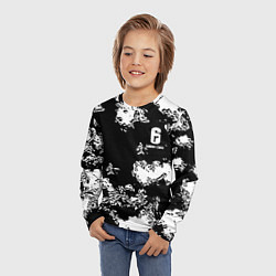 Лонгслив детский Rainbow краски Six Siege, цвет: 3D-принт — фото 2