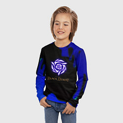 Лонгслив детский Black desert game rpg, цвет: 3D-принт — фото 2