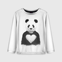 Детский лонгслив Love panda