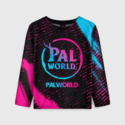 Лонгслив детский Palworld - neon gradient, цвет: 3D-принт