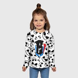 Лонгслив детский Rainbow six монстр хэллоуин, цвет: 3D-принт — фото 2