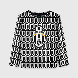 Детский лонгслив Juventus pattern fc