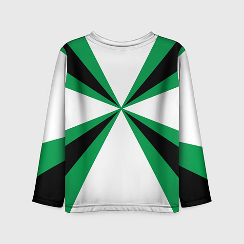 Детский лонгслив Железнодорожные войска России / 3D-принт – фото 2