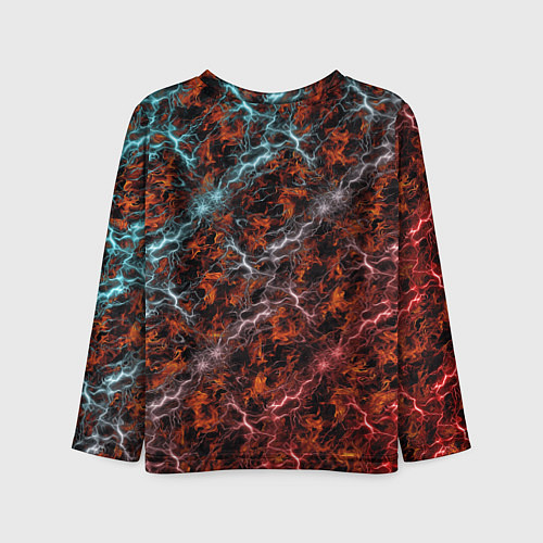 Детский лонгслив Стальной алхимик: Эдвард Элрик / 3D-принт – фото 2