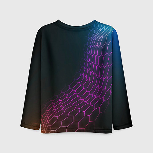 Детский лонгслив Porto футбольная сетка / 3D-принт – фото 2