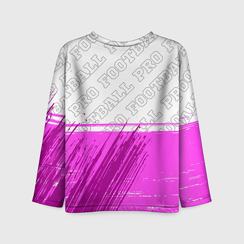 Детский лонгслив Lyon pro football посередине / 3D-принт – фото 2