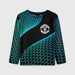 Детский лонгслив Manchester United football net