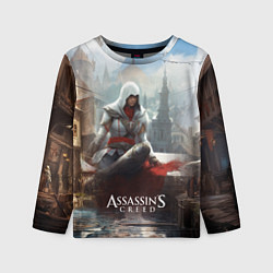 Лонгслив детский Assassins creed poster game, цвет: 3D-принт