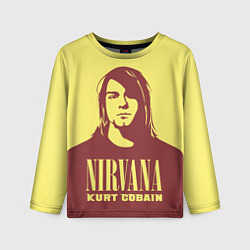 Детский лонгслив Kurt Cobain Nirvana