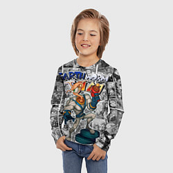 Лонгслив детский Jim comix, цвет: 3D-принт — фото 2