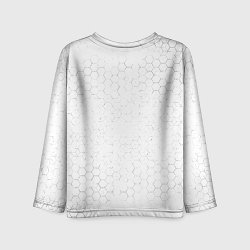 Детский лонгслив Everton sport на светлом фоне посередине / 3D-принт – фото 2