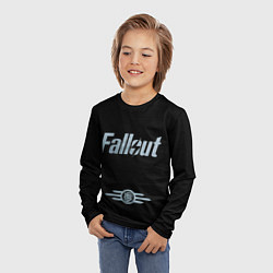 Лонгслив детский Fallout - Logo, цвет: 3D-принт — фото 2