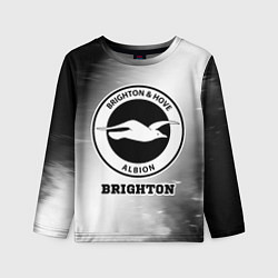 Лонгслив детский Brighton sport на светлом фоне, цвет: 3D-принт