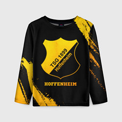 Лонгслив детский Hoffenheim - gold gradient, цвет: 3D-принт