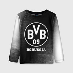 Лонгслив детский Borussia sport на темном фоне, цвет: 3D-принт