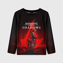 Лонгслив детский Главные герои Assassins creed shadows, цвет: 3D-принт