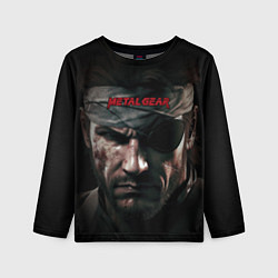 Лонгслив детский Metal gear Venom Snake, цвет: 3D-принт