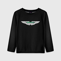 Детский лонгслив Aston Martin logo