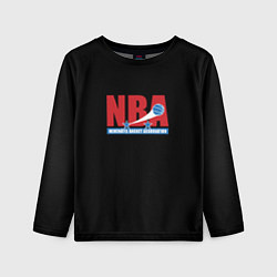 Детский лонгслив NBA sport basketball