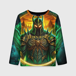 Лонгслив детский Elden Ring black knight, цвет: 3D-принт
