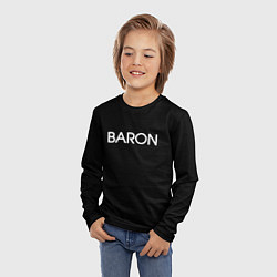 Лонгслив детский Барон baron, цвет: 3D-принт — фото 2