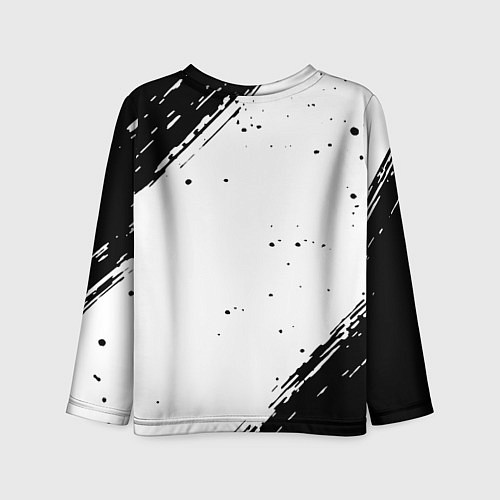 Детский лонгслив Rainbow six текстура лого шутер / 3D-принт – фото 2