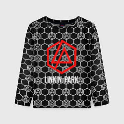 Детский лонгслив Linkin park logo pattern