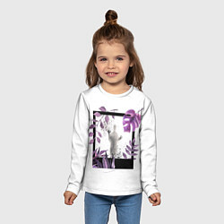 Лонгслив детский On the other side, цвет: 3D-принт — фото 2