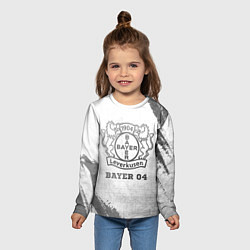 Лонгслив детский Bayer 04 - white gradient, цвет: 3D-принт — фото 2