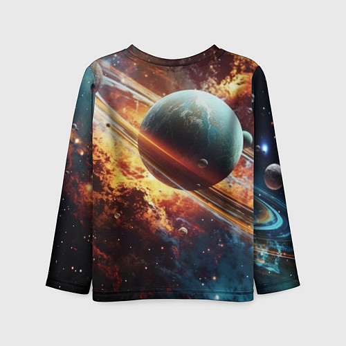 Детский лонгслив Warhammer 40000 space marine 2 / 3D-принт – фото 2