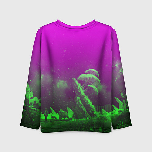 Детский лонгслив Starfield space rpg / 3D-принт – фото 2