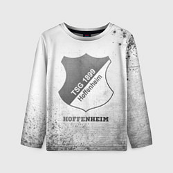 Лонгслив детский Hoffenheim - white gradient, цвет: 3D-принт