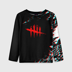 Детский лонгслив Dead by daylight глитч