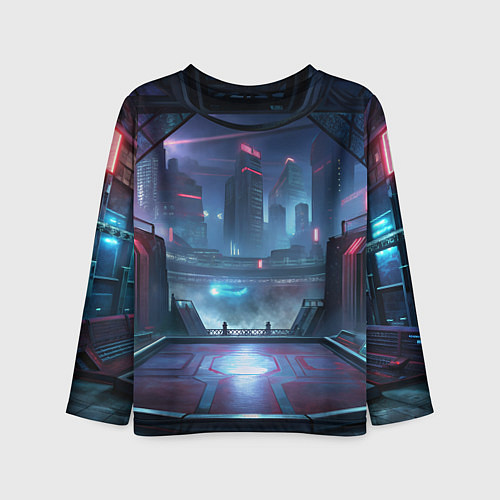 Детский лонгслив Abrams Deadlock / 3D-принт – фото 2