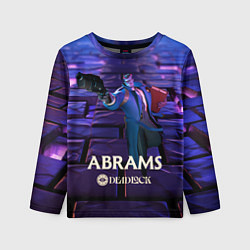 Лонгслив детский Deadlock Abrams, цвет: 3D-принт