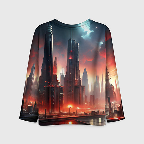 Детский лонгслив Мгла Deadlock / 3D-принт – фото 2
