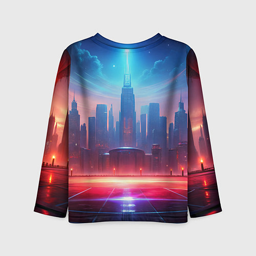 Детский лонгслив Deadlock Мгла / 3D-принт – фото 2