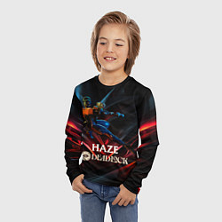 Лонгслив детский Deadlock Haze dark, цвет: 3D-принт — фото 2