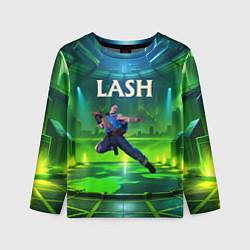 Лонгслив детский Lash Deadlock, цвет: 3D-принт