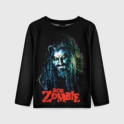 Лонгслив детский Rob zombie portrait, цвет: 3D-принт